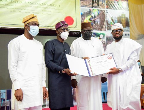 LASG Award Damilare Baker Projects, Certificate of Completion, Fitness for Habitation